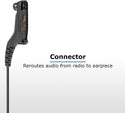 1-Wire Earhook Earpiece, Motorola XPR and APX Radios