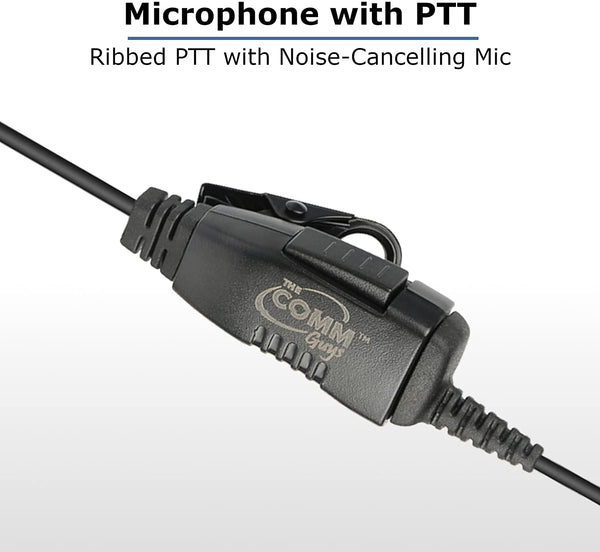 1-Wire Earhook Earpiece, Motorola XPR and APX Radios