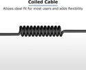 1-Wire Earhook Earpiece, Motorola XPR and APX Radios